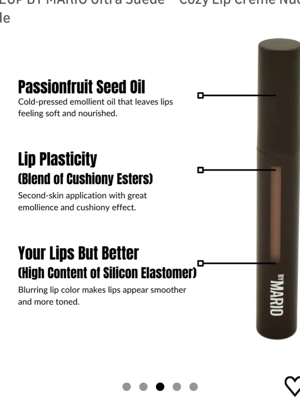 MAKEUP BY MARIO Ultra Suede™ Cozy Lip Creme Nude Suede